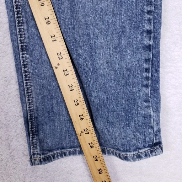 Rock & Roll Denim 36x30 Double Barrel Straight Jeans Blue Relaxed Western Cowboy - Picture 9 of 16